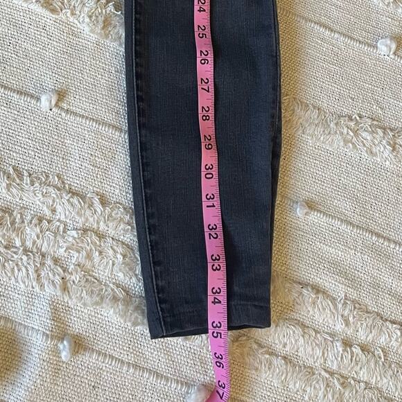 Madewell 9” High-Rise Black Skinny Jeans size 26 - Picture 11 of 13